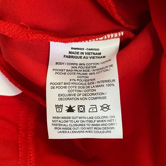 Nike Sportswear Tech Fleece University Red Jogger Pants Mens size M CU4495-657 - Picture 8 of 9